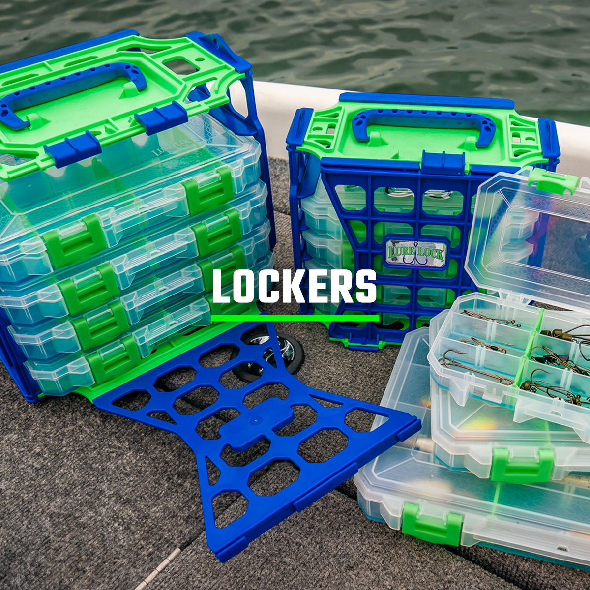 Lure Locker Transport Fishing Tackle Boxes - Lure Lock