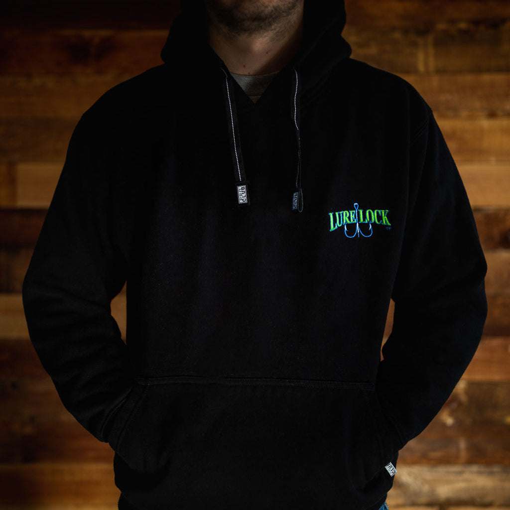 Lure Lock Hoodie- Black