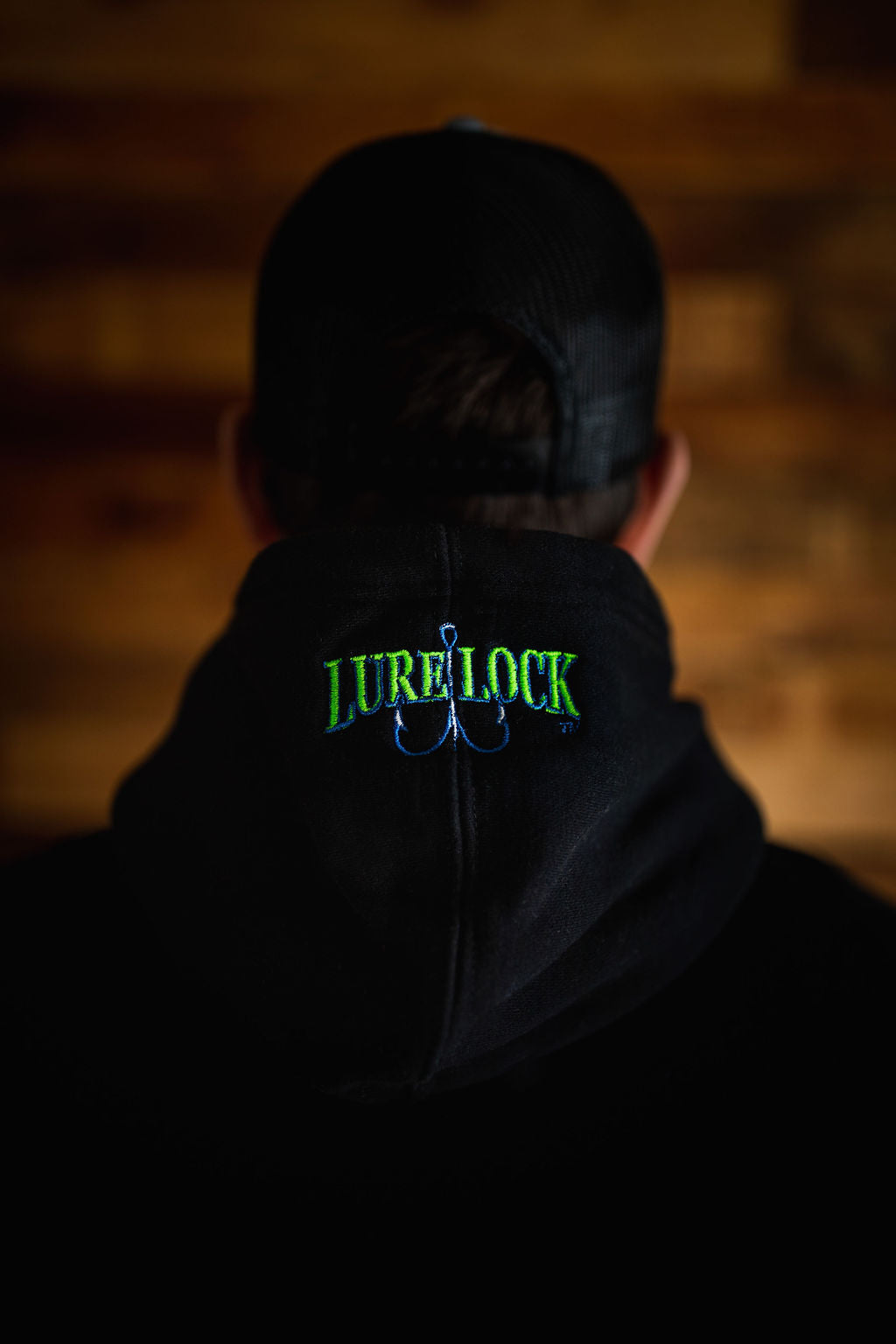 Lure Lock Hoodie- Black
