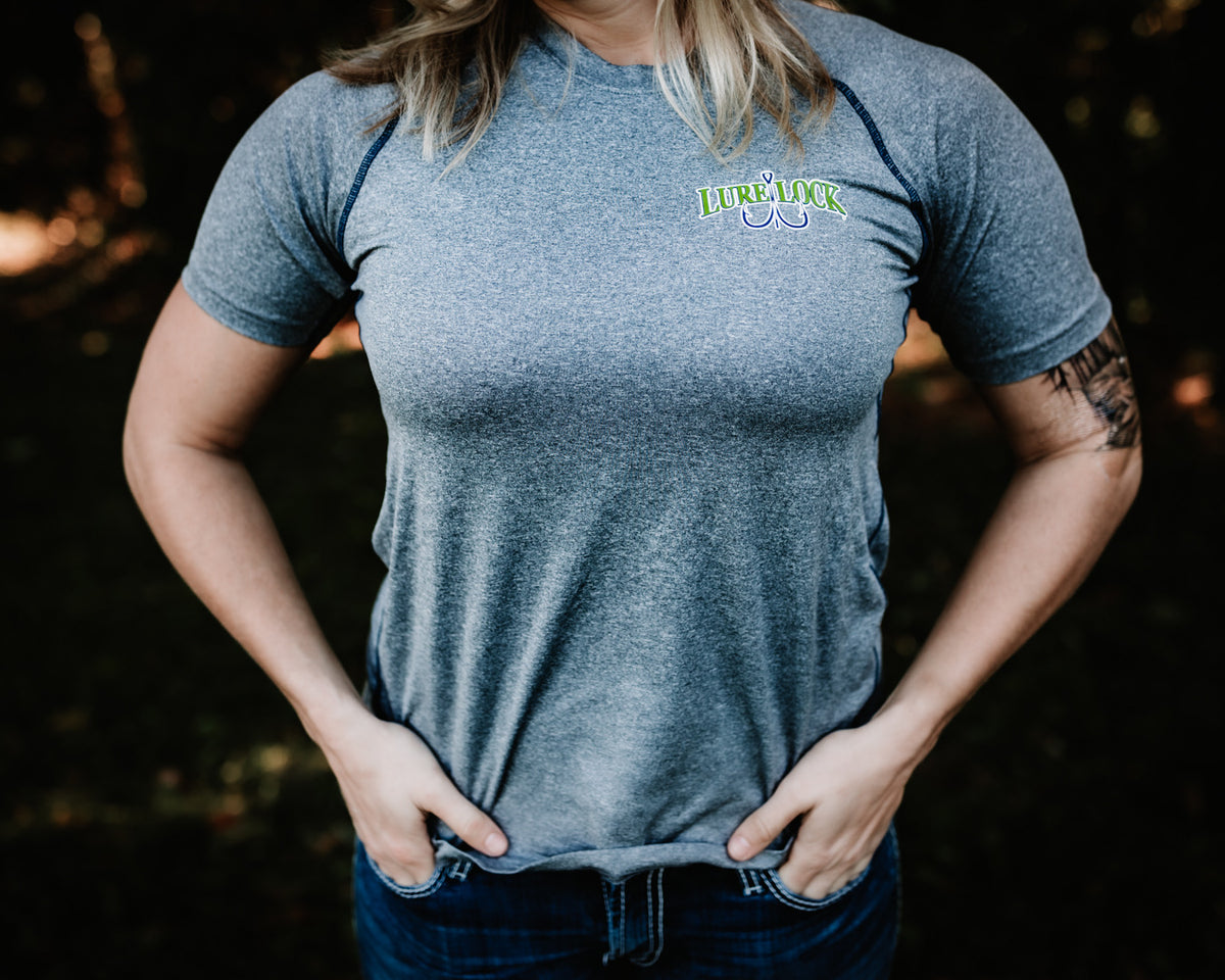 Navy Dri-Fit Lure Lock T-Shirt