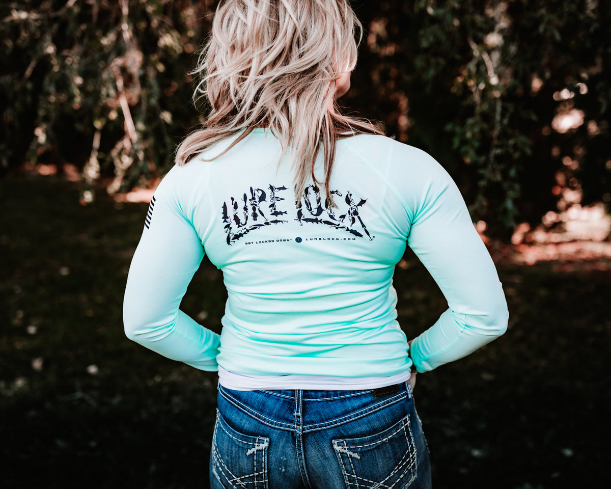 Lure Lock Long Sleeve w/ Logo on Back