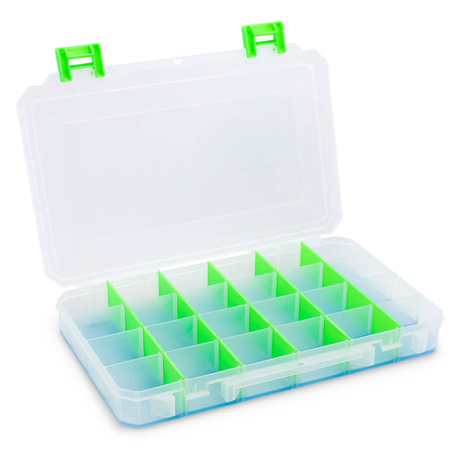 Large Lure Lock Fishing Tackle Box with TakLogic Technology Large Lure Lock Fishing Tackle Box with TakLogic Technology