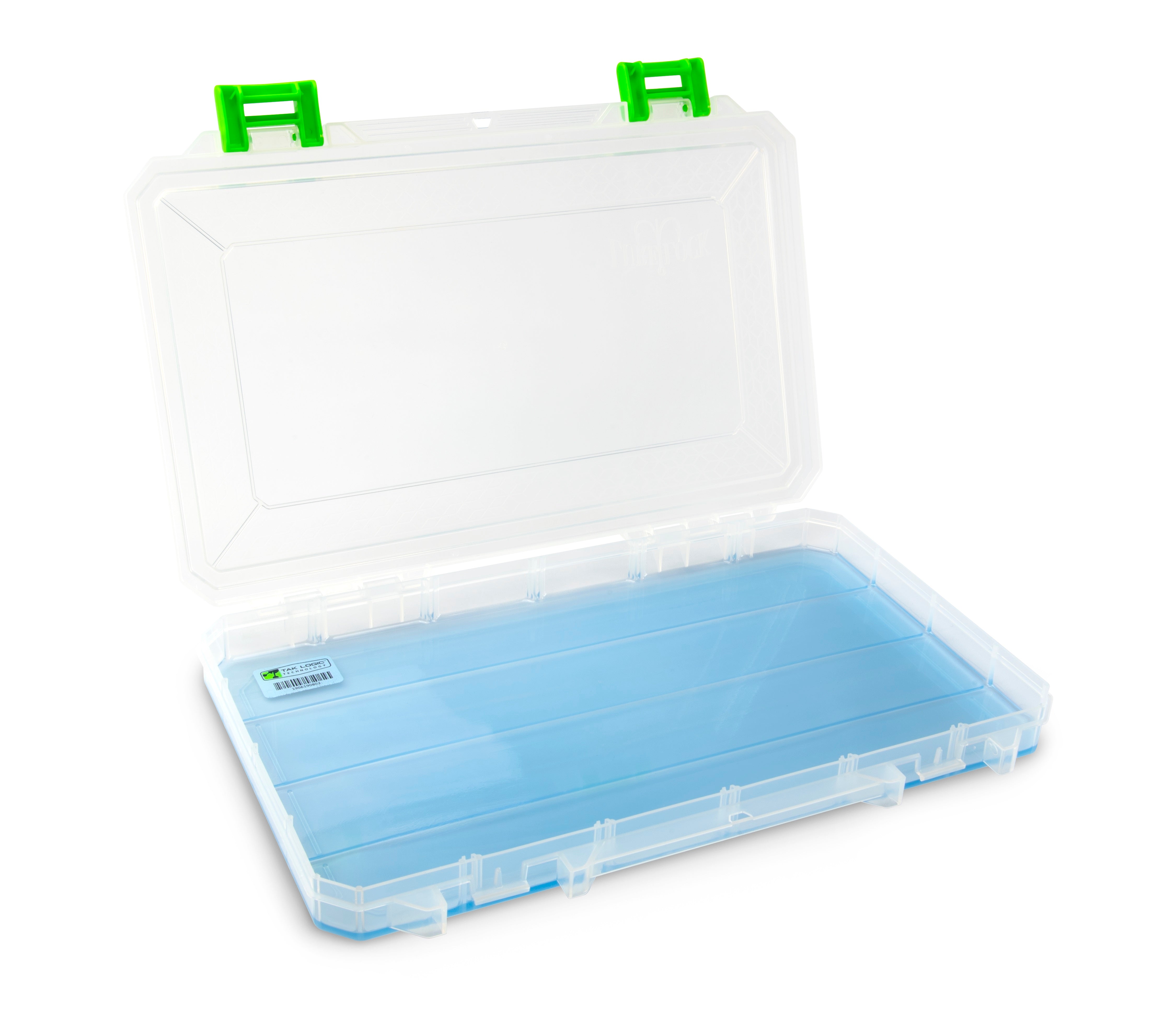 Ultra Thin Lure Lock Fishing Tackle Box with TakLogic Technology