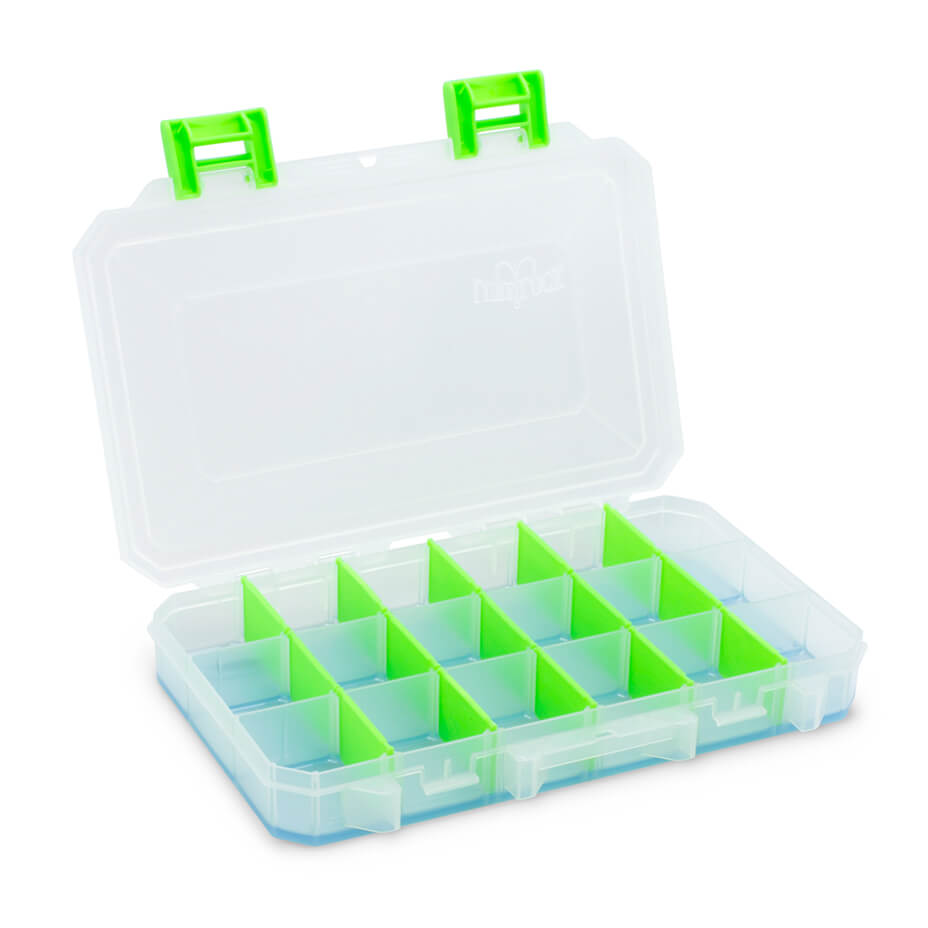 Medium Lure Lock Fishing Tackle Box with TakLogic Technology Medium Lure Lock Fishing Tackle Box with TakLogic Technology