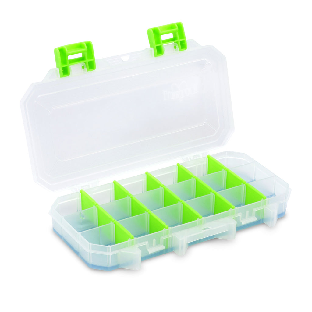 Small Lure Lock Fishing Tackle Box with TakLogic Technology