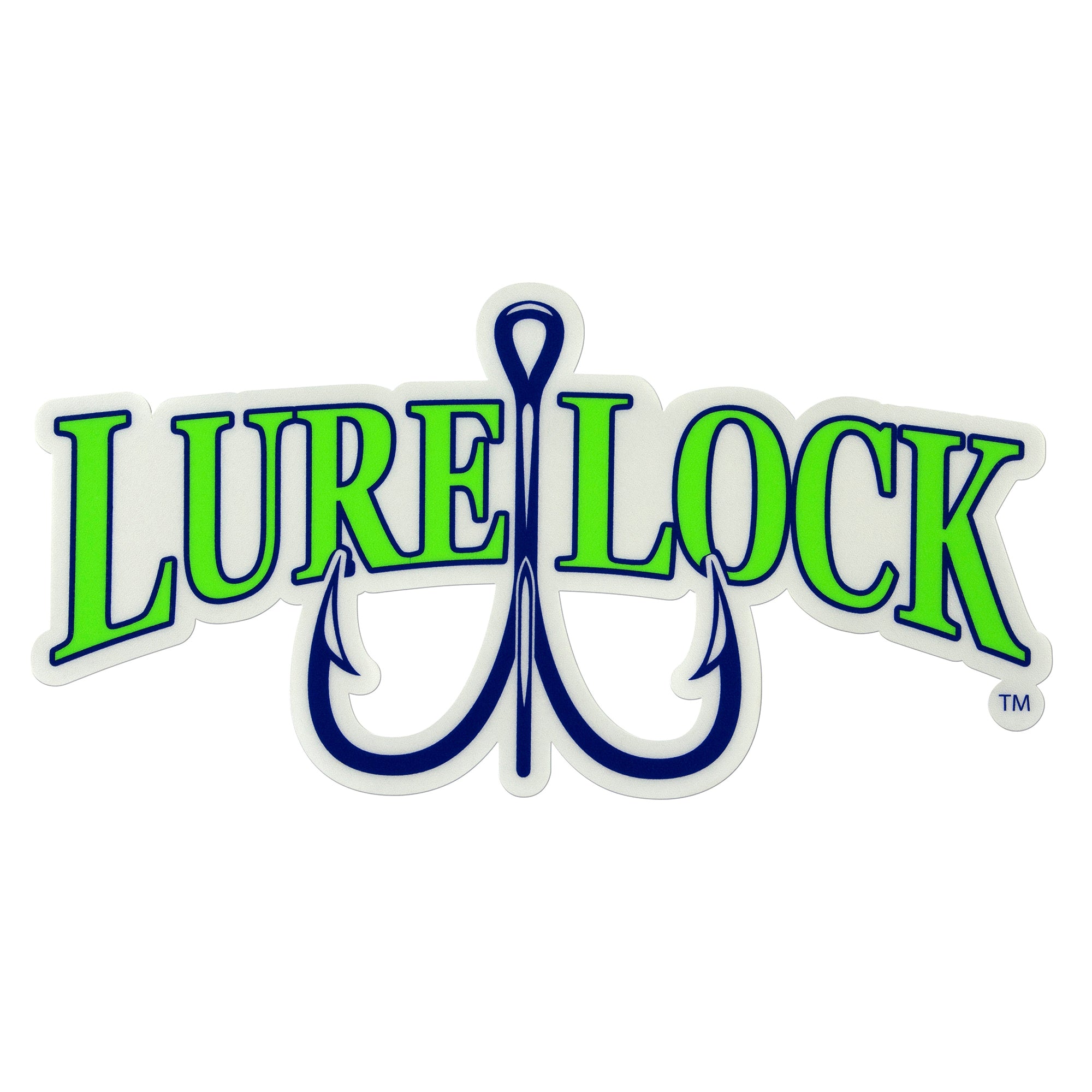 Lure Lock Boat Deck Decal