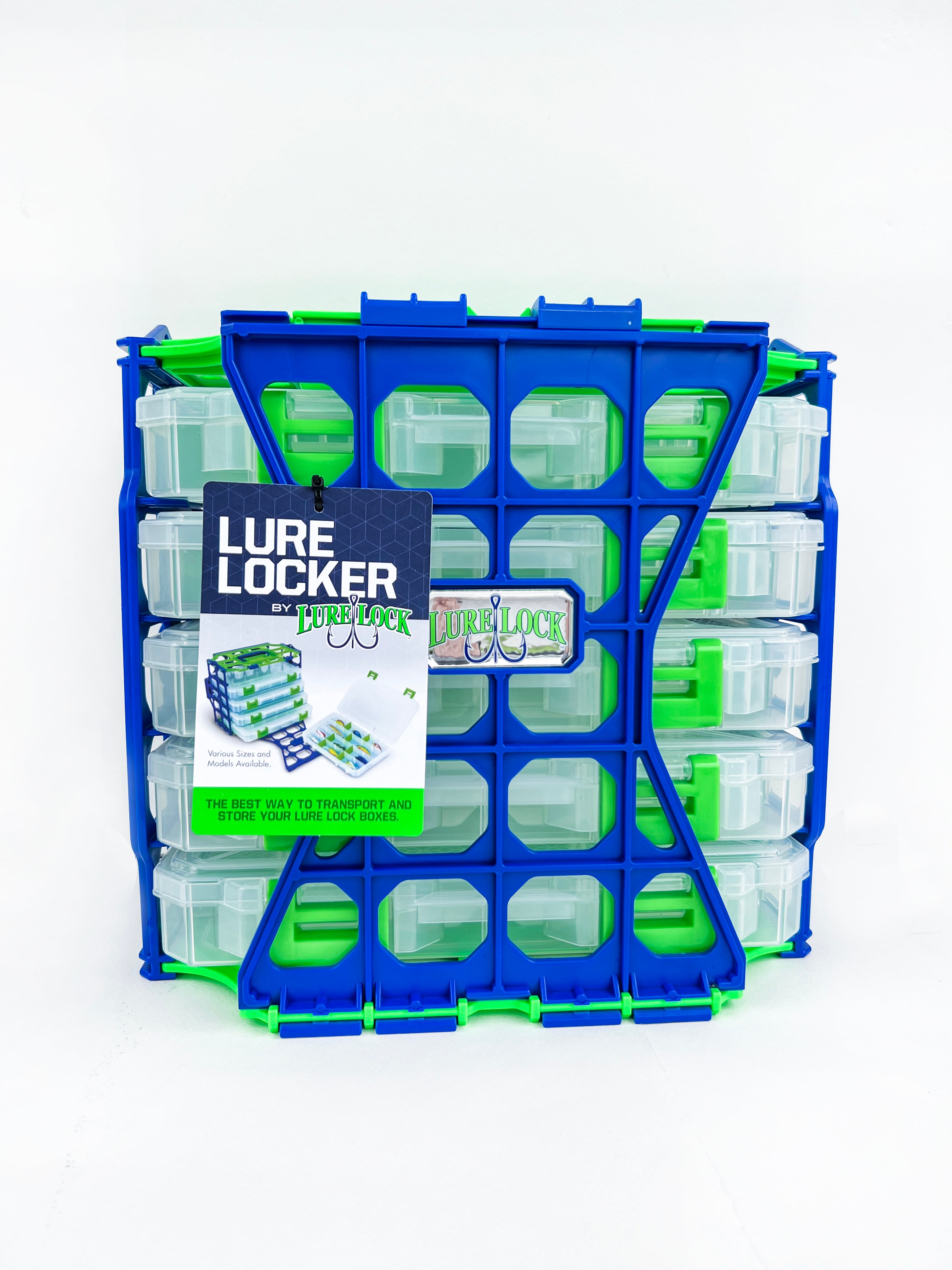 5 x8 tackle box Lure Locker Transport Lure Lock Fishing Tackle Boxes