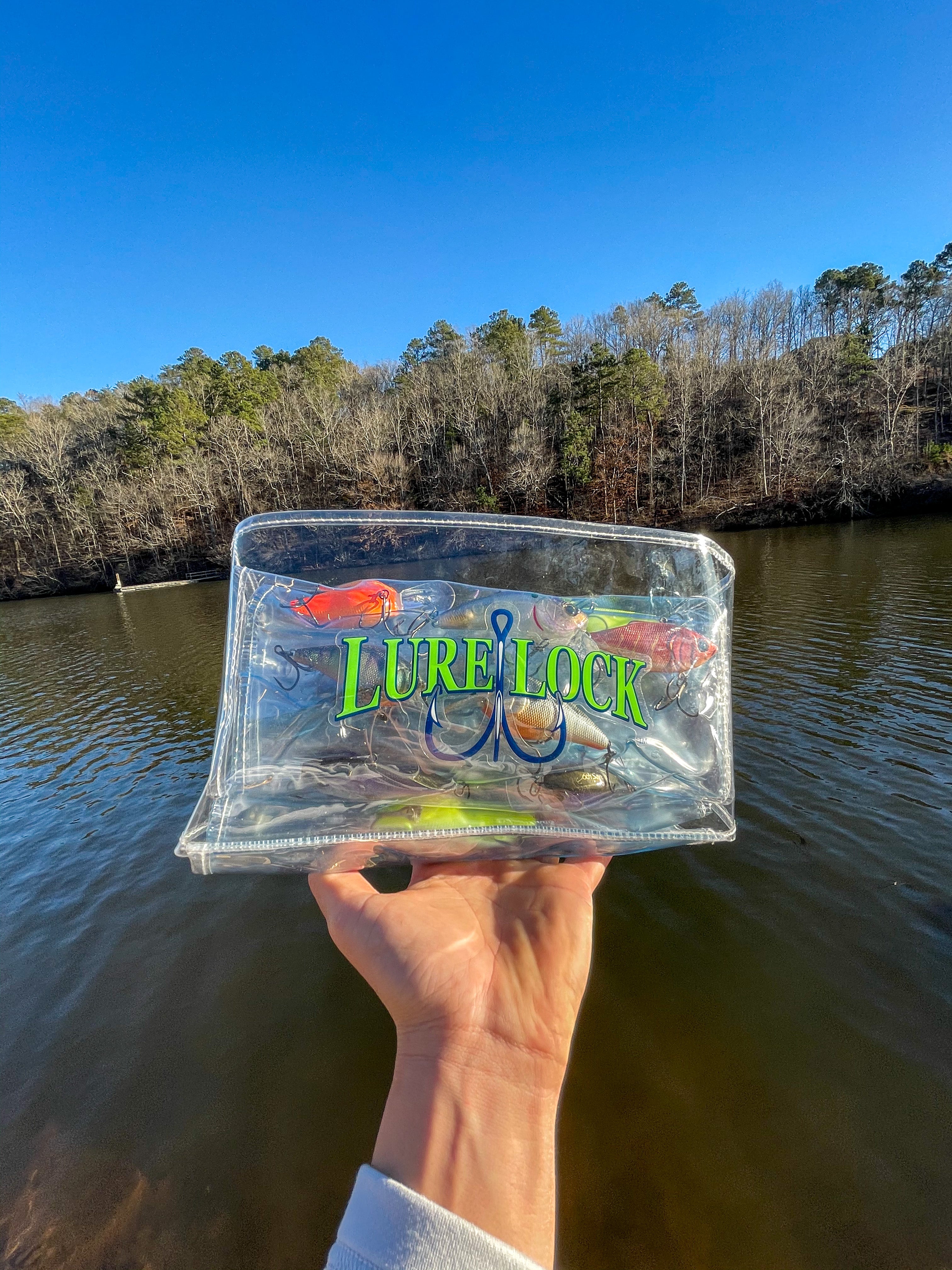 Small Lure Lock Fishing Tackle Box with TakLogic Technology